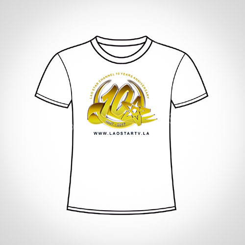 Laostar 10 Years Anniversary Shirt