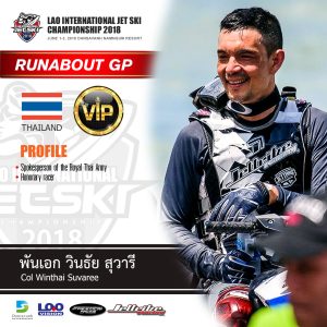 Lao Internetational Jetski Competition 2018 ทีมนานาชาติ