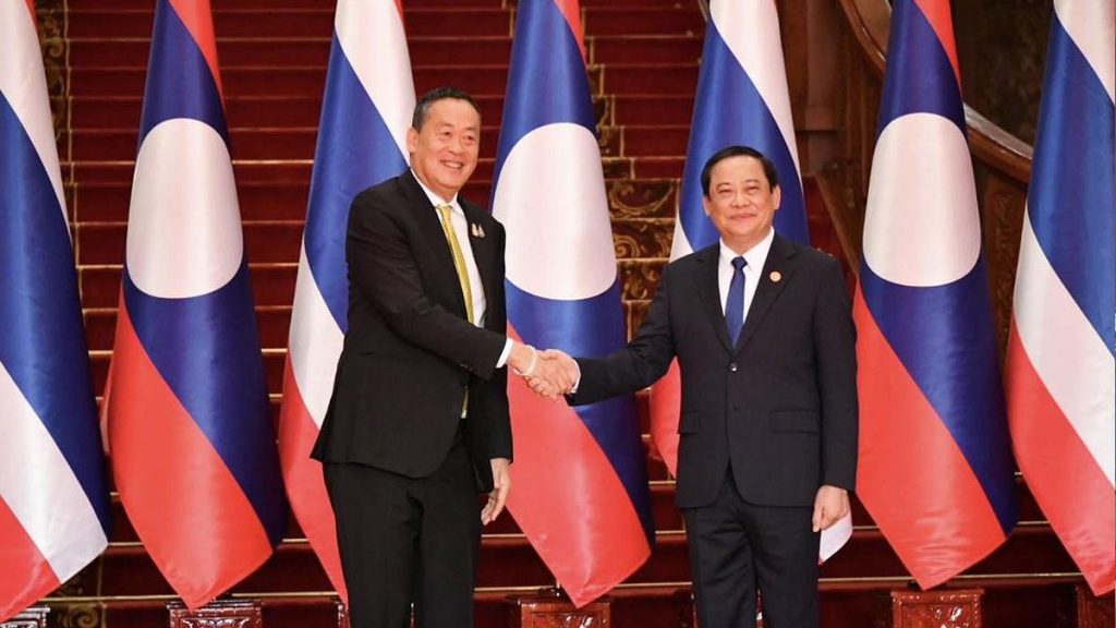 Thailand and Laos leaders look to uplift trade and cooperation in meetings