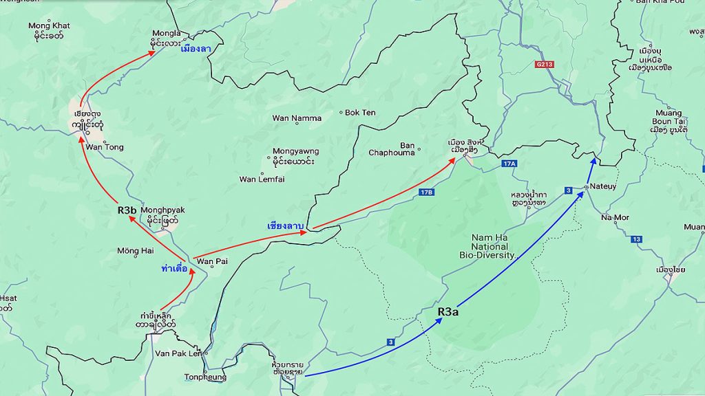 สะพานข้ามโขงรัฐฉาน-ลาว