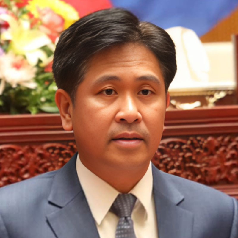 นาย ไพวี สีบัวลิพา รมว. กระทรวงยุติธรรม สปป. ลาว