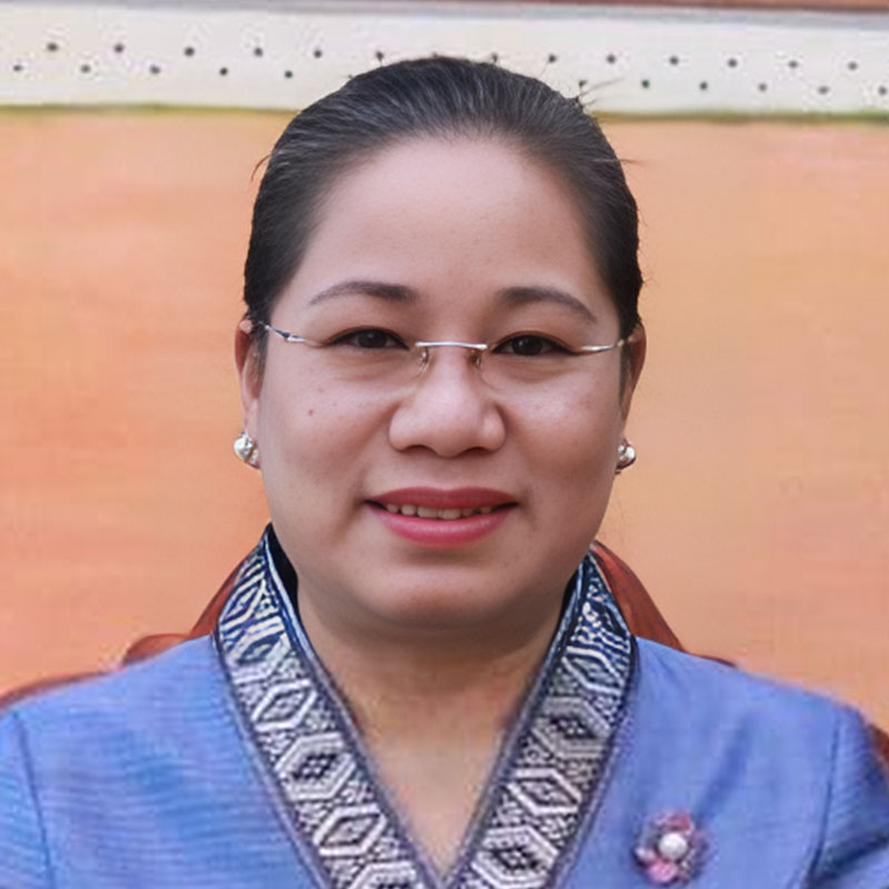 นาง สวนสะหวัน วิยะเกด รมว. กระทรวงแถลงข่าว วัฒนธรรม และการท่องเที่ยว แห่ง สปป. ลาว