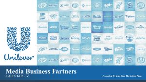 Media Business Partner 2016 - Unilever