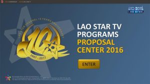 Lao Star Proposal Center 2016