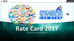 Lao Star Rate Card 2017