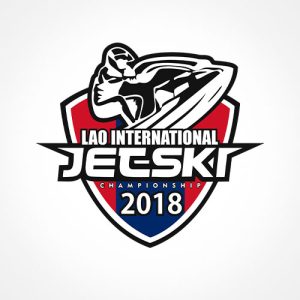 Logo Lao International Jetski Competition 2018