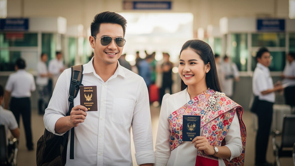 คู่สมรสไทยลาว