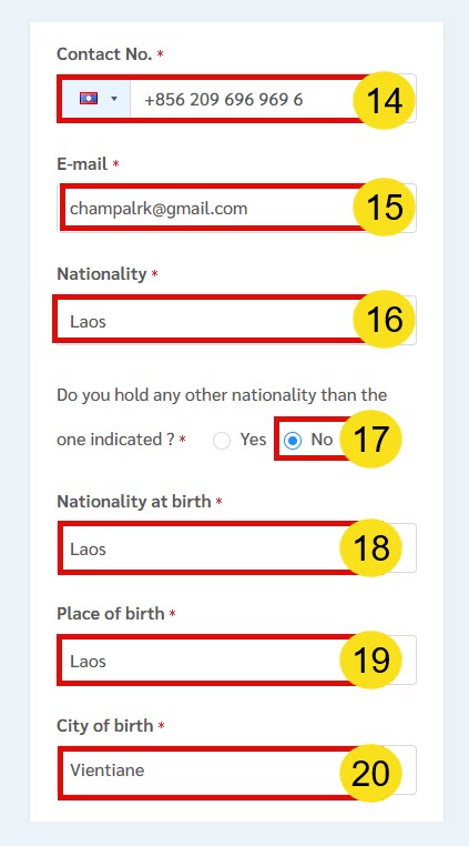 ขอวีซ่าติดตามคู่สมรสชาวไทย Non-O Visa จดทะเบียนสมรสไทยลาวด้วยตัวเอง