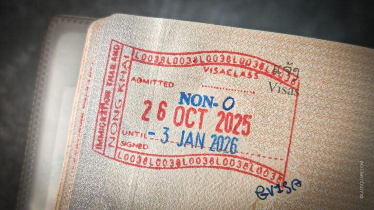 วีซ่าติดตามคู่สมรสชาวไทย Non-O Visa จดทะเบียนสมรสไทยลาว ด้วยตัวเอง